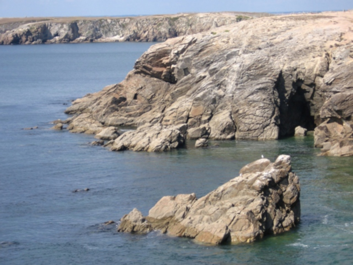 vue falaise saint-pierre-quiberons